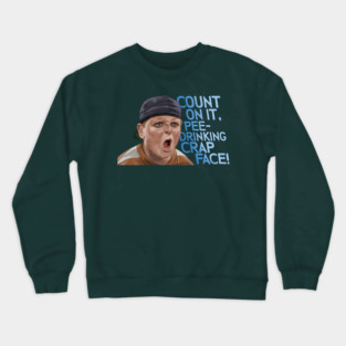 The Sandlot: Pee-Drinking Crap Face Crewneck Sweatshirt