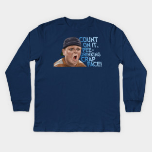 The Sandlot: Pee-Drinking Crap Face Kids Long Sleeve T-Shirt