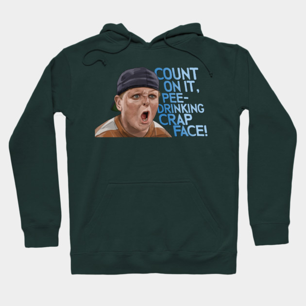 The Sandlot: Pee-Drinking Crap Face Hoodie by 51Deesigns