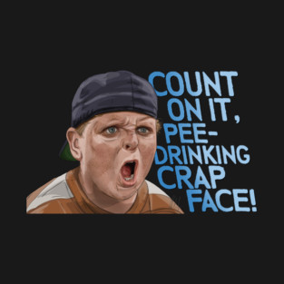 The Sandlot: Pee-Drinking Crap Face T-Shirt