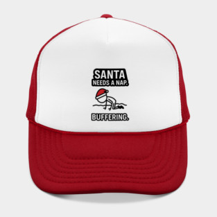 Minimal Santa Hat Christmas Shirt – Simple Festive Holiday Tee – Cute Xmas Gift for Friends and Family Hat
