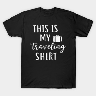 This is my Traveling Shirt - Simple Vacation Suitcase T T-Shirt
