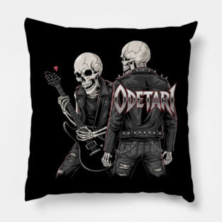 Odetari Skeleton Rockers Pillow