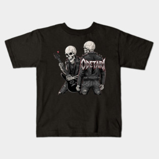 Odetari Skeleton Rockers Kids T-Shirt