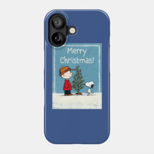Merry Christmas, Charlie Brown! Phone Case
