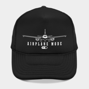 Airplane Mode ON - Funny Flight Travel Switch Hat