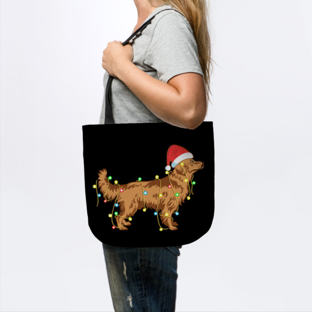 Christmas Lights Golden Retriever Dog Lover Funny by yangho