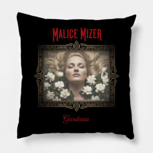 Malice Mizer Gardenia Woman Portrait Pillow