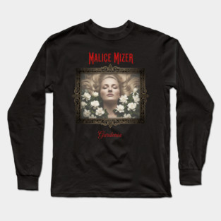 Malice Mizer Gardenia Woman Portrait Long Sleeve T-Shirt