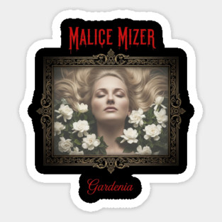 Malice Mizer Gardenia Woman Portrait Magnet