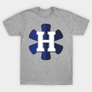 Houston Asterisks Blue Logo T-Shirt