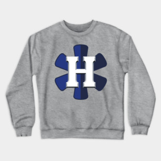 Houston Asterisks Blue Logo Crewneck Sweatshirt