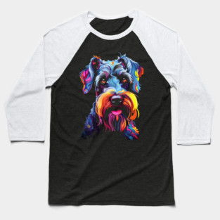 Kerry Blue Terrier Baseball T-Shirt