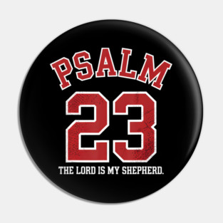 Psalm 23 The Lord Is My Shepherd Pin