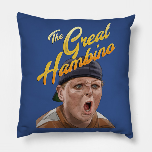 The Sandlot: The Great Hambino Pillow by 51Deesigns