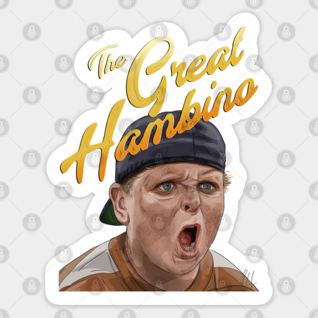 The Sandlot: The Great Hambino Sticker by 51Deesigns