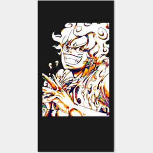 Luffy Gear 5 Posters and Art