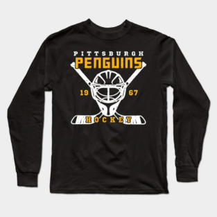 Vintage Pittsburgh Penguins Long Sleeve T-Shirt