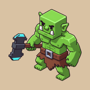 Voxel Orc Berserker T-Shirt