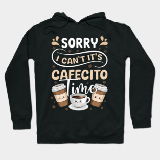Cafecito & Concha Lovers Spanish Coffee Hoodie