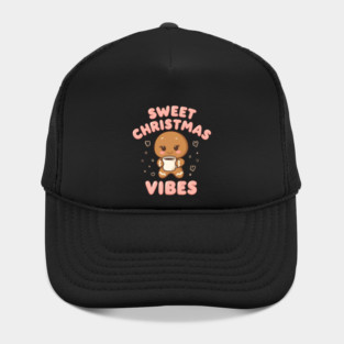 Kawaii Gingerbread Cookie Sweet Christmas Vibes Hat
