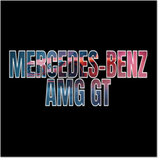 mercedes-benz AMG GT 1 Posters and Art