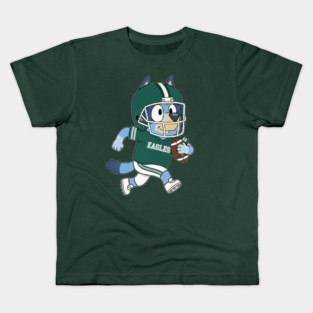 Philadelphia Eagles Shirt Eagles Bluey Shirt Game Day Fan Gear M10153 Kids T-Shirt