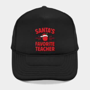 Santa’s Favorite Teacher Christmas Hat