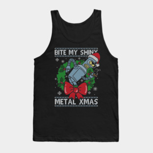Shiny Metal Xmas Tank Top