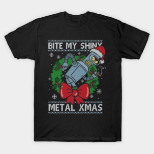 Shiny Metal Xmas T-Shirt