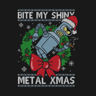 Shiny Metal Xmas T-Shirt