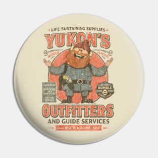 Yukon's Outfitters and Guide Services Vintage Pin