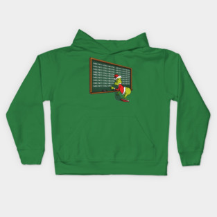Grinch Detention Kids Hoodie