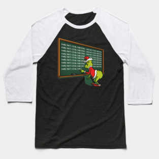 Grinch Detention Baseball T-Shirt