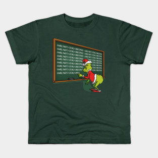 Grinch Detention Kids T-Shirt