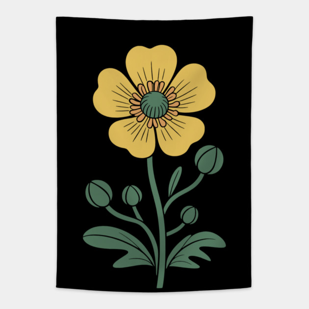 Buttercup Tapestry by CreativeSage