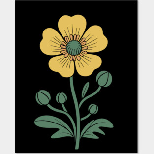 Buttercup Posters and Art