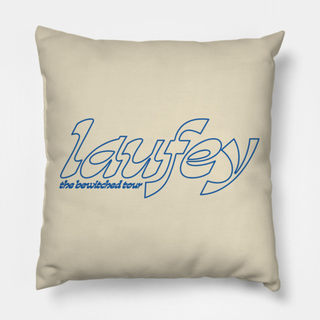 Laufey Bewitched Tour Pillow by celestial_artworks