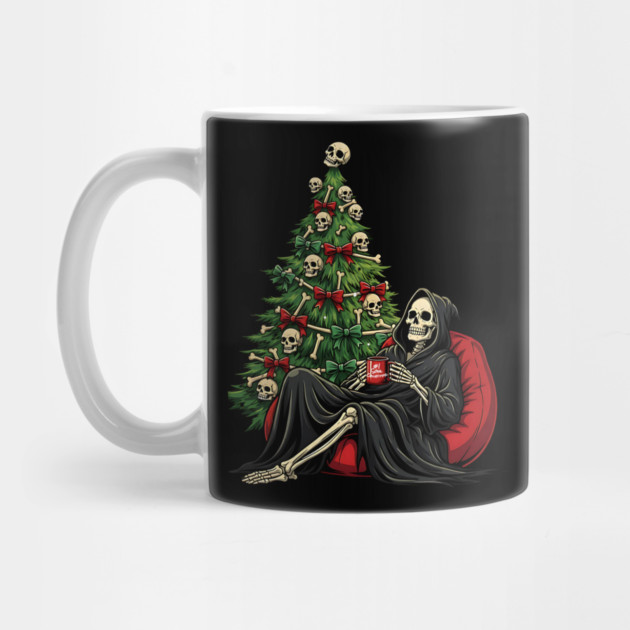 Grim Reaper Christmas Tree Soul Collector by Designed By Marty