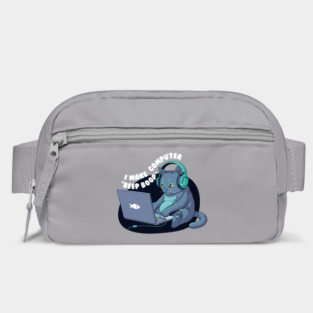 Funny Programmer Cat: I Make Computers Beep Boop! Bag