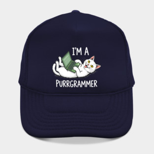 Purrrgrammer Cat: Coding Kitty Laptop Hat