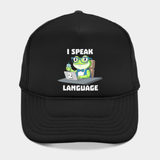 I Speak Two Language Hat