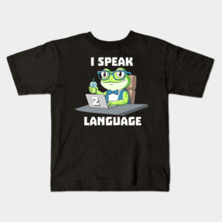 I Speak Two Language Kids T-Shirt