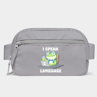 I Speak Two Language Bag