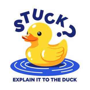 Stuck? Explain It To The Duck T-Shirt