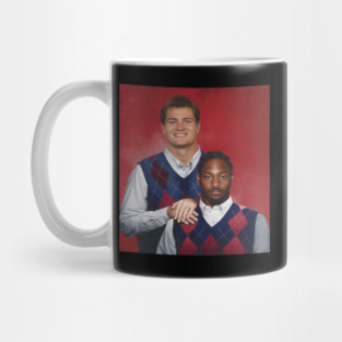 New England Football Drake-Maye, Stefon-Diggs Step Brothers Mug