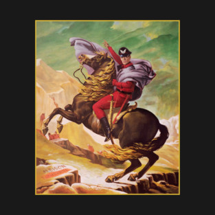 M. Bison Crossing the Alps T-Shirt