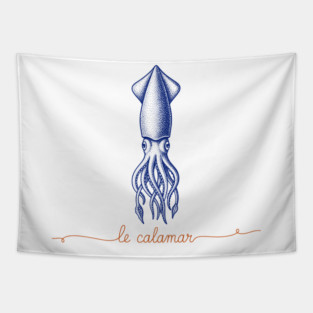 Le Calamar Tapestry