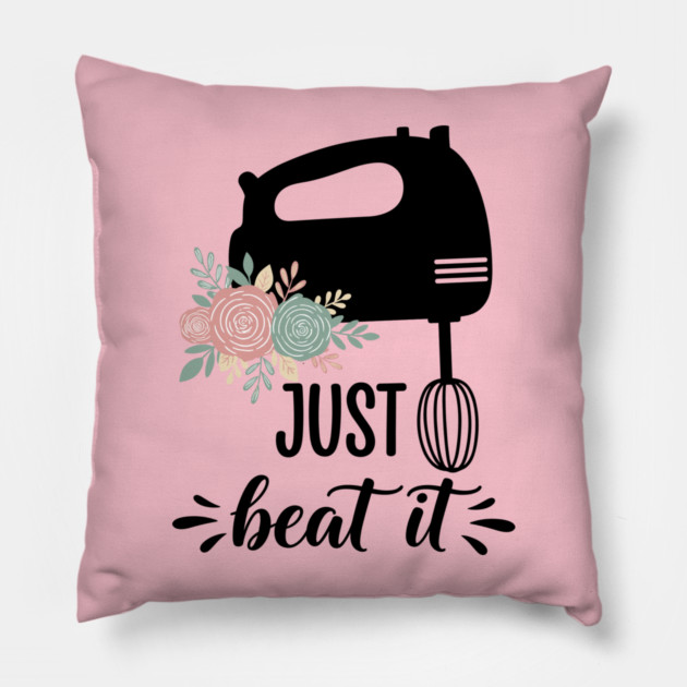 Just Beat It Mixer Pillow by enrynz