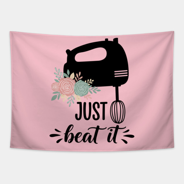 Just Beat It Mixer Tapestry by enrynz